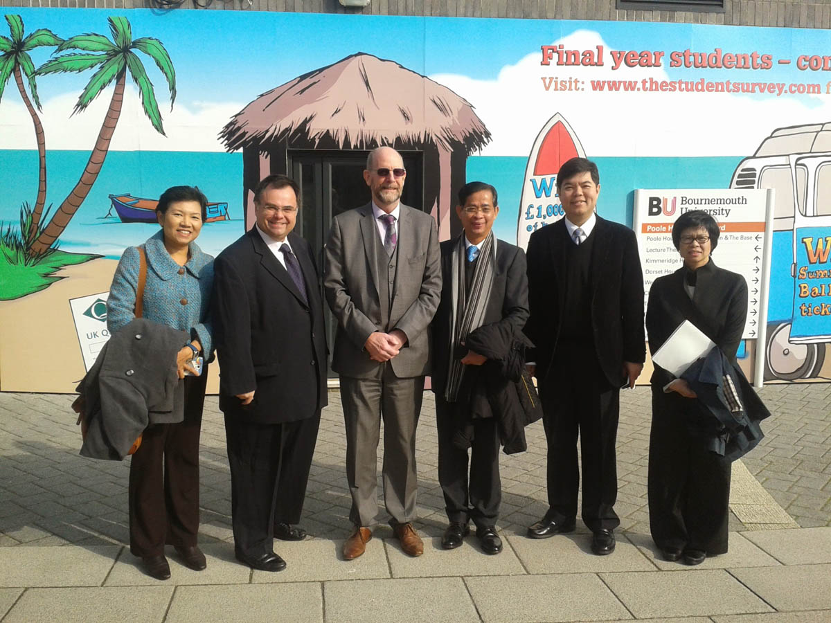Bournemouth University Thailand Visit