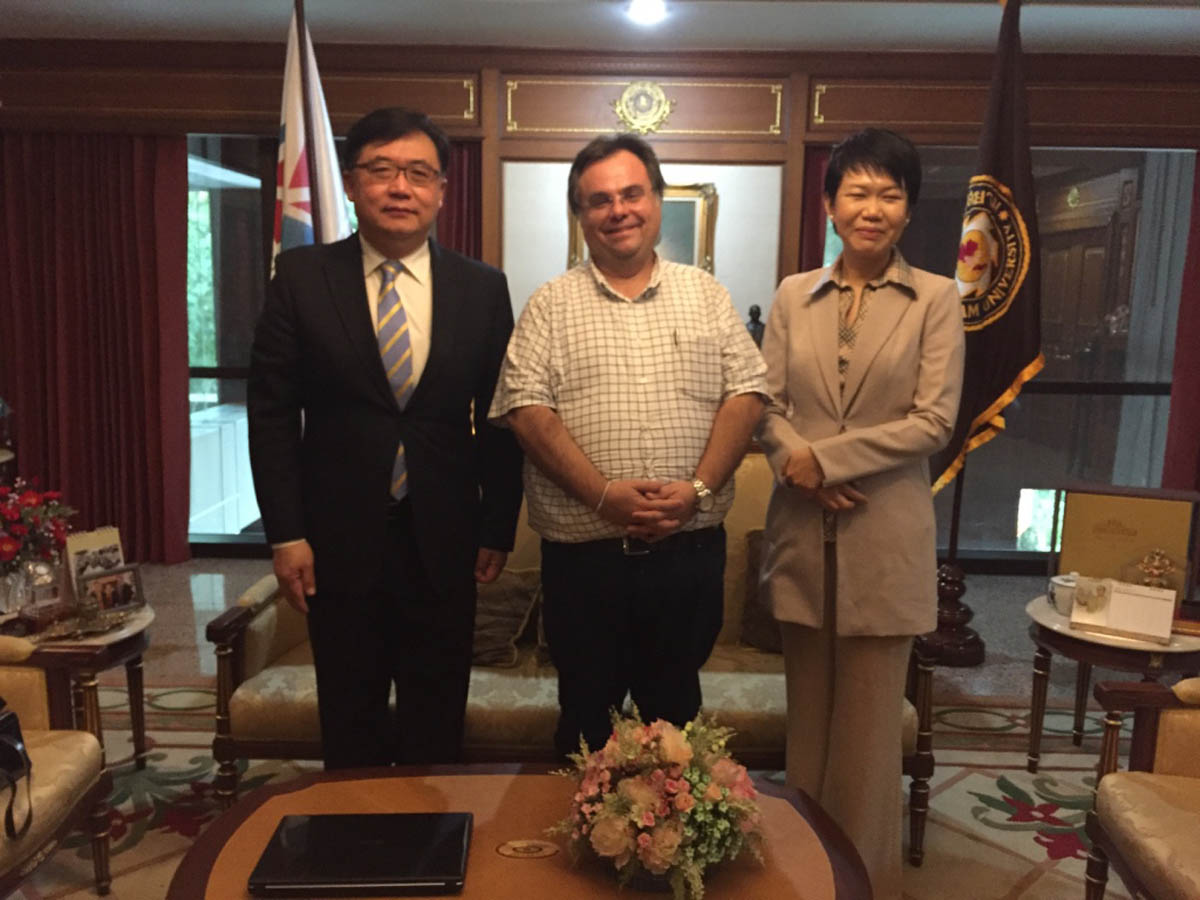 Buhalis at Siam University Bangkok Thailand