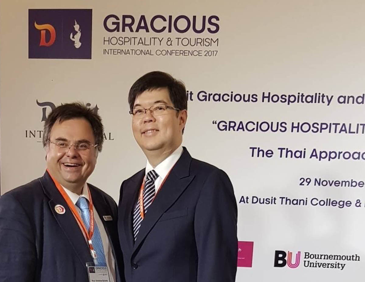 ____ Dimitrios Buhalis and Sarote Phornprapha President at Dusit Thani